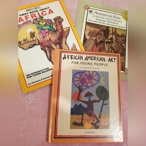 3 Books on African Traditions and African American Art